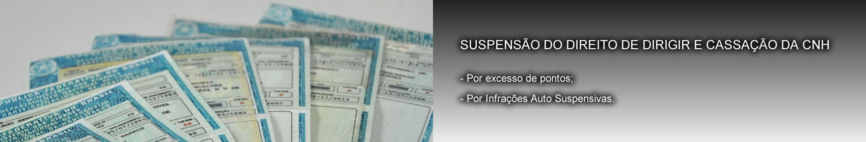 Santos Advocacia - SuspensÃ£o de CNH